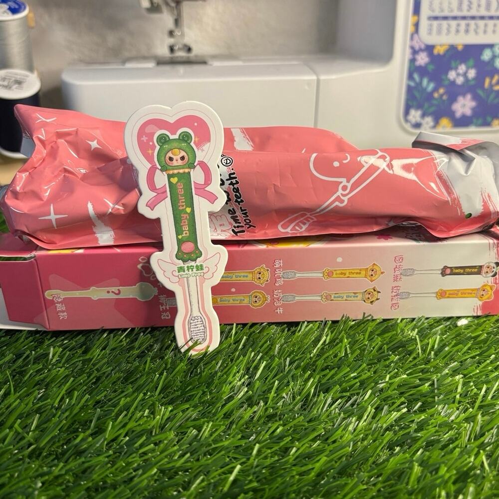 Baby Three Frog Toothbrush